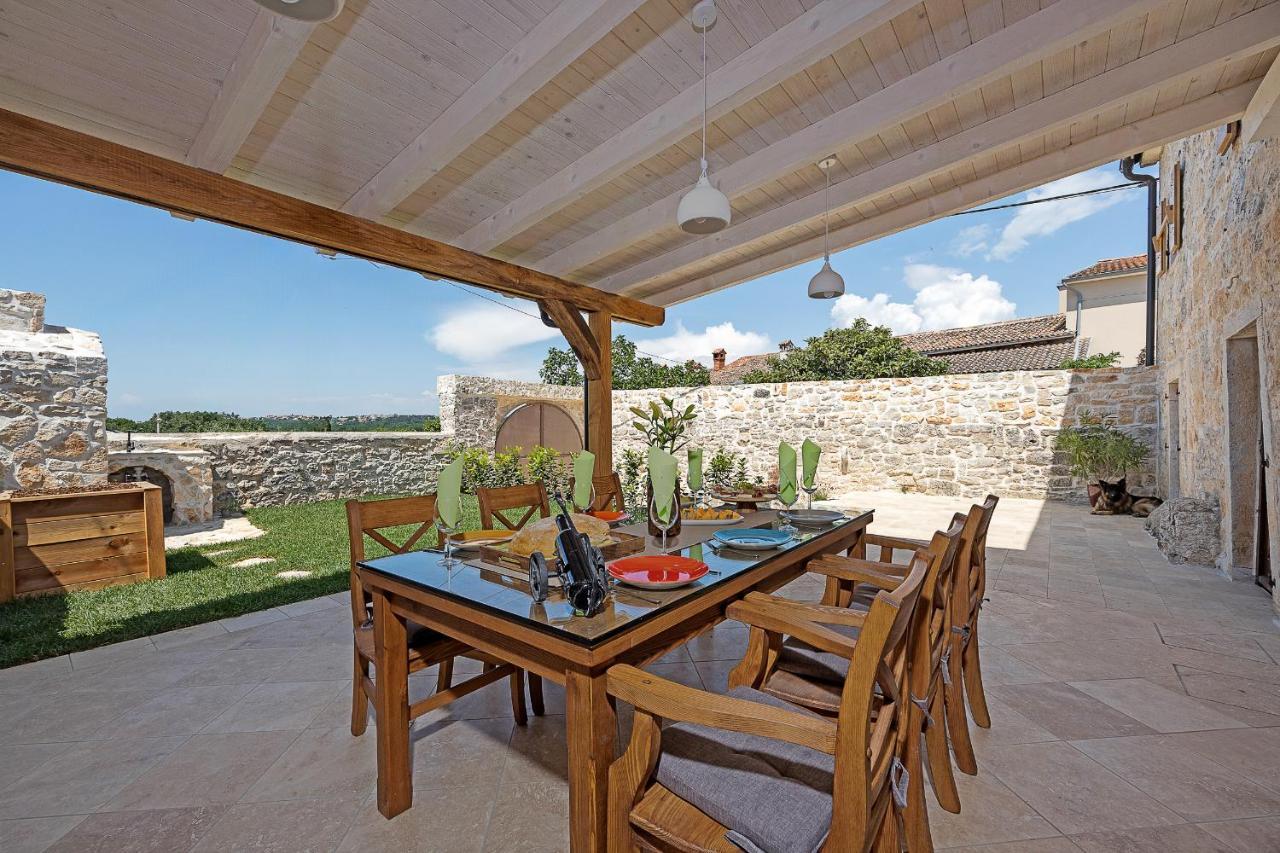 Villa Stone House Dijana Istria Sveti Lovrec Sveti Lovreč Pazenatički Exterior foto
